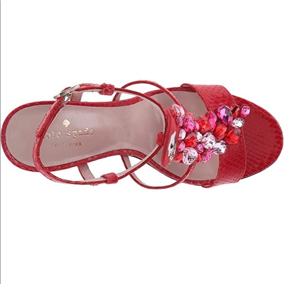 NWT Kate Spade Idalou parrot heels - Picture 8 of 16